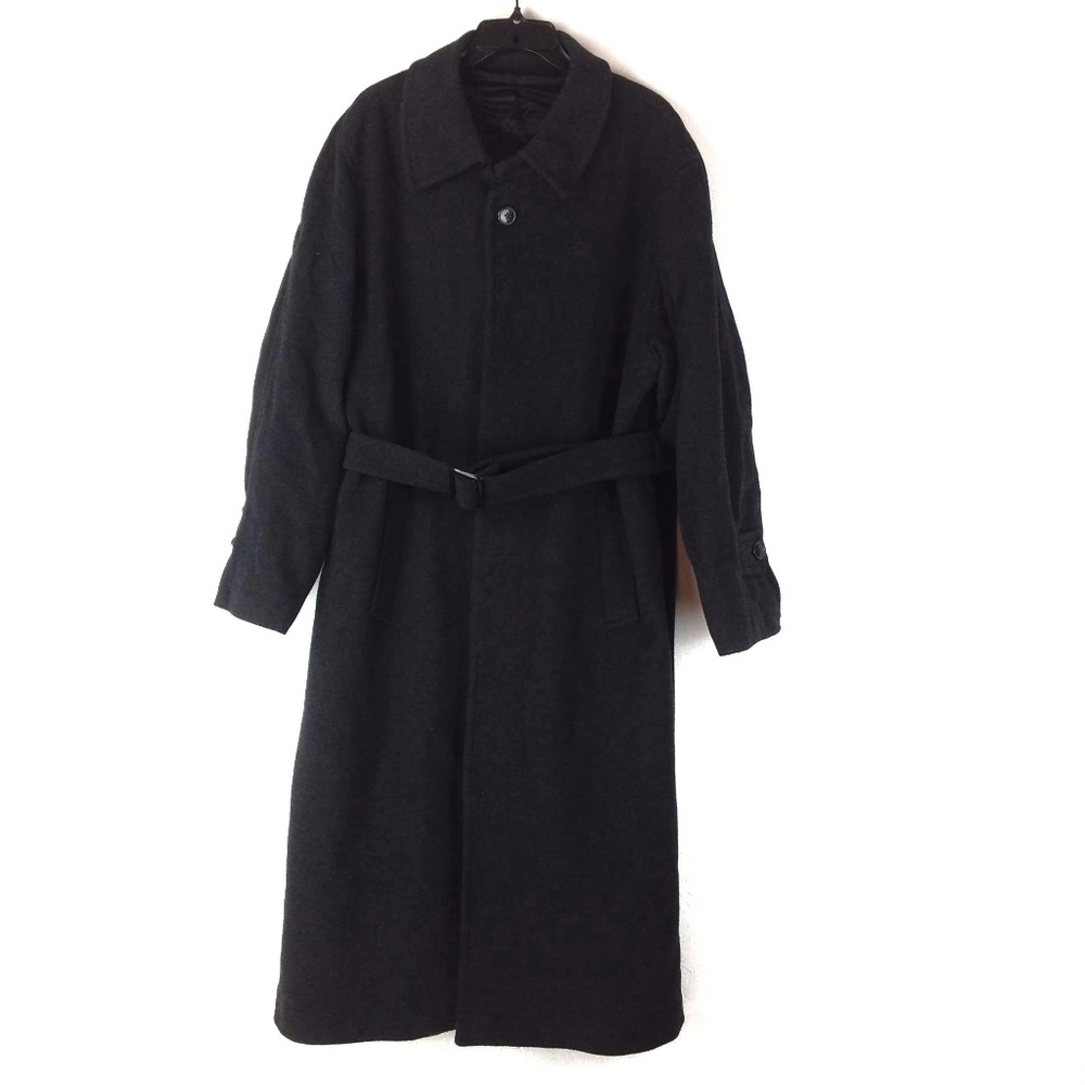Wool and Cashmere Napoleon Trench Coat